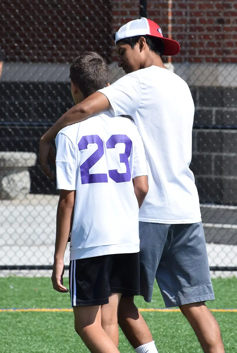 NBA Star Donavan Mitchel Visits MVP Basketball Camp